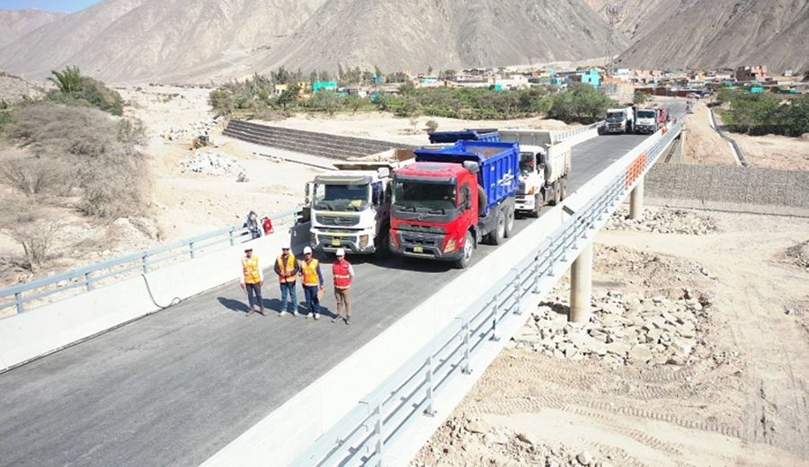 Arequipa Puente Chorunga Casi Listo Para Ser Inaugurado En Beneficio