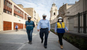 39% de avance: Alcalde Muñoz supervisó segunda etapa de obras de peatonalización en el Centro Histórico