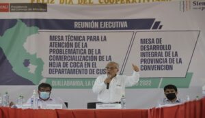 Ejecutivo presenta avances en proyectos de inversión que se ejecutan en La Convención