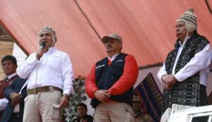 Ministro Richard Tineo ratificó en Pasco su compromiso de culminar la carretera Oyón-Ambo