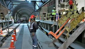 Culminaron las obras civiles en la última estación de la Línea 2 del Metro ubicada en Ate