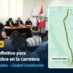 Avanzan hacia la culminación de la carretera Puerto Bermúdez – Ciudad Constitución
