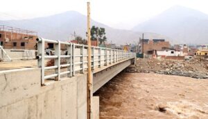 MTC ejecuta acciones inmediatas para poner en servicio el puente definitivo Huampaní en Chosica