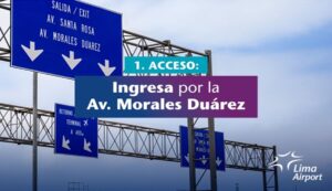 Nuevo aeropuerto Jorge Chávez Acceso único será por la avenida Morales Duárez