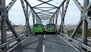 Los puentes modulares de acceso al nuevo aeropuerto Jorge Chávez son seguros y resistentes