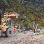 MTC trabaja en instalación de puente en Pallasca para restablecer tránsito y reforzar la conectividad en Áncash