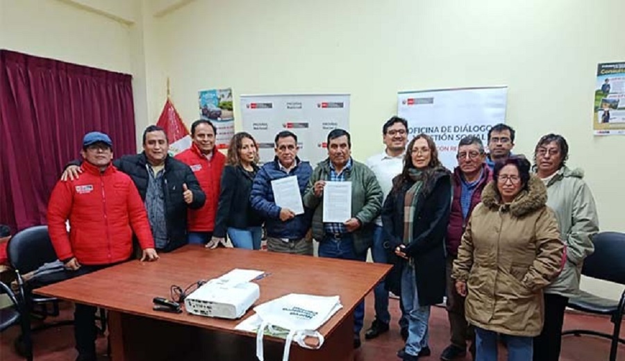 MTC finaliza etapa de diálogo de la consulta previa sobre la Nueva Carretera Central con comunidades campesinas