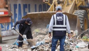 MTC inicia retiro de desmonte en predios adquiridos para construir el Anillo Vial Periférico