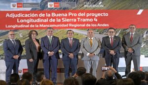 Gobierno adjudica concesión de la Longitudinal de la Sierra Tramo 4 que beneficiará a cinco regiones