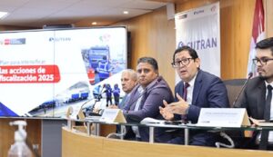 MTC, a través de Sutran, intensifica acciones de fiscalización al transporte terrestre en todo el Perú
