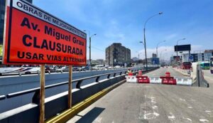 Vía Expresa Grau este lunes cerraran el tramo entre Aviación y Junín conoce el plan de desvíos