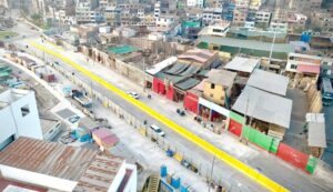 Se reabrió un nuevo tramo de la avenida Nicolás Ayllón entre 28 de Julio y la calle Tristán