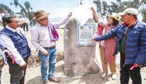 Gore Lima inaugura trocha carrozable Atanaca-Yananeque en San Mateo de Otao