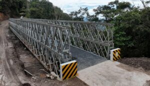 MTC pone en servicio puente modular Garganta del Diablo y restablece la conectividad vial en Oxapampa