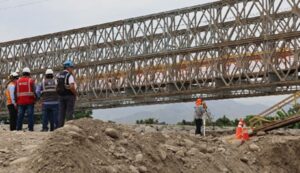 Huaral Trabajos en el puente Rojo alcanza el 80% de avance y beneficiarán a más de 100 000 personas