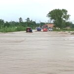 Lluvias en Cajamarca elevan caudal del río Chancay y provocan daños en vías de Lambayeque