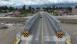 MTC pone en servicio puente modular Cunas en Junín