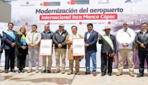Gobierno pone en marcha la modernización del aeropuerto de Juliaca