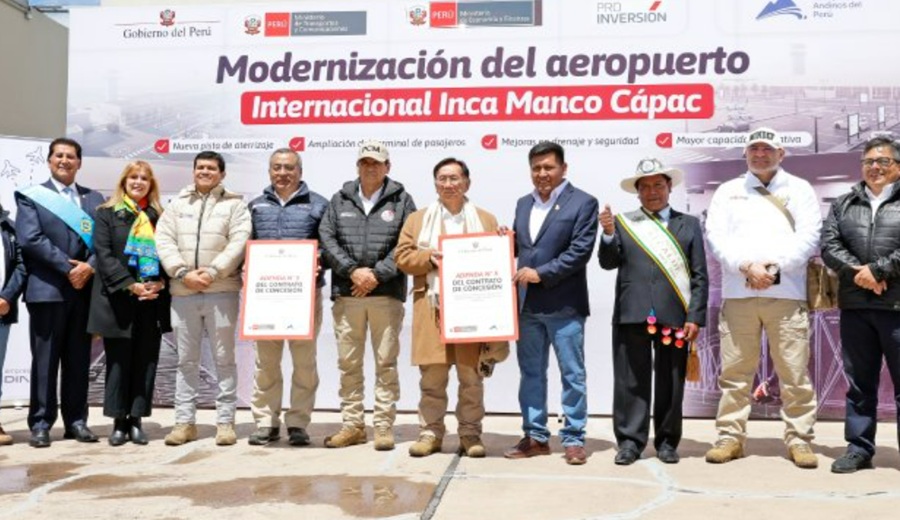 Gobierno pone en marcha la modernización del aeropuerto de Juliaca