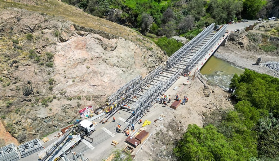 MTC Instalación de puentes modulares en Variante Uchumayo concluirá a fines de marzo