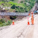 MTC: Instalación del puente modular Llahuish alcanzó el 85% de avance en Santiago de Chuco