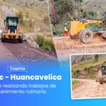 Provías Nacional garantiza la transitabilidad en corredor Choclococha–Huancavelica con trabajos permanentes de mantenimiento