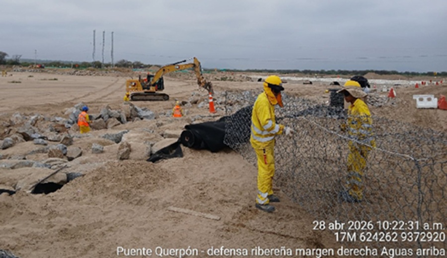MTC Construcción del puente Querpón alcanza 41 % de avance físico y beneficiará a más de un millón de ciudadanos del norte del país