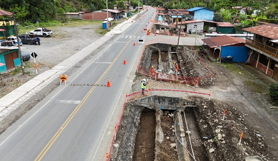 MTC impulsa obras de drenaje, implementación de veredas, paraderos y señalización vial en San Gabán, Puno