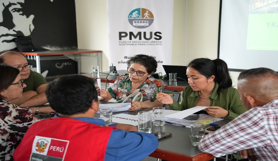 MTC y Promovilidad impulsan espacios participativos para construir la visión de movilidad urbana sostenible de Chiclayo
