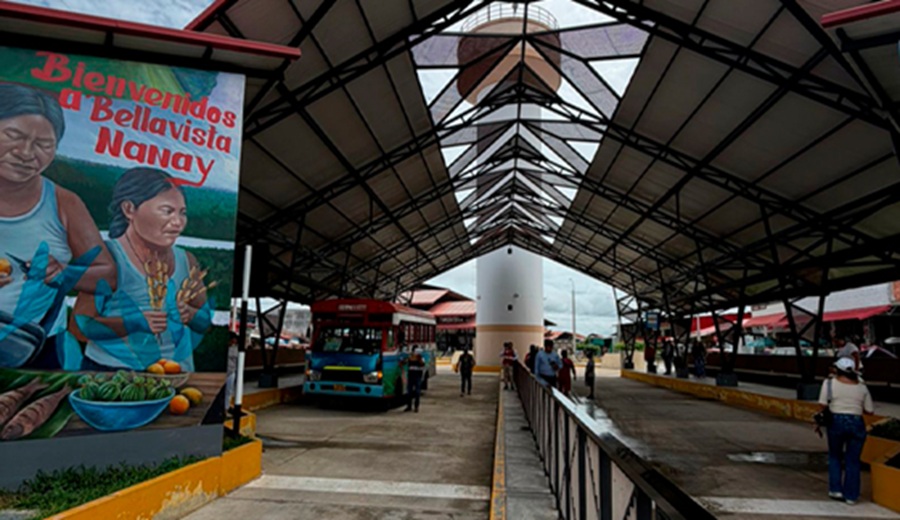 Se inicia prueba operacional del terminal de buses de la marina turística Bellavista–Nanay en Iquitos