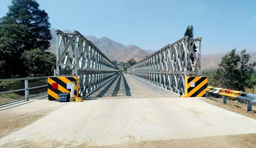La Libertad MTC culminó instalación de puente modular Menocucho en beneficio de más de 15 mil personas