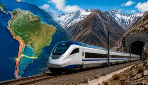 Un nuevo túnel en los Andes busca reactivar conexión ferroviaria entre 2 países de América Latina por más de US$9.500 millones