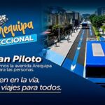 Corredor Azul: ATU pone en marcha el plan piloto del Carril Bus Bidireccional Arequipa