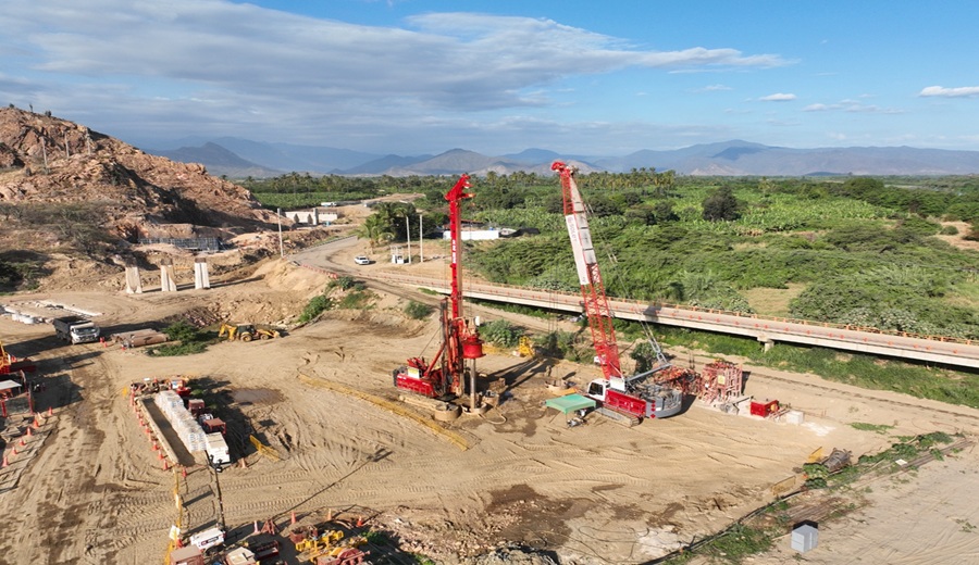 MTC avanza construcción del nuevo puente Carrasquillo que transformará la conexión vial en Piura