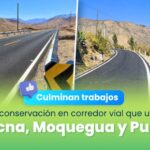 Provías culmina trabajos de conservación periódica en el corredor vial Dv. Humajalso – Desaguadero y Tacna – Tarata – Capazo – Mazocruz
