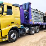 MTC inició traslado de 600 toneladas de estructuras para la instalación del puente La Muyuna en Huánuco