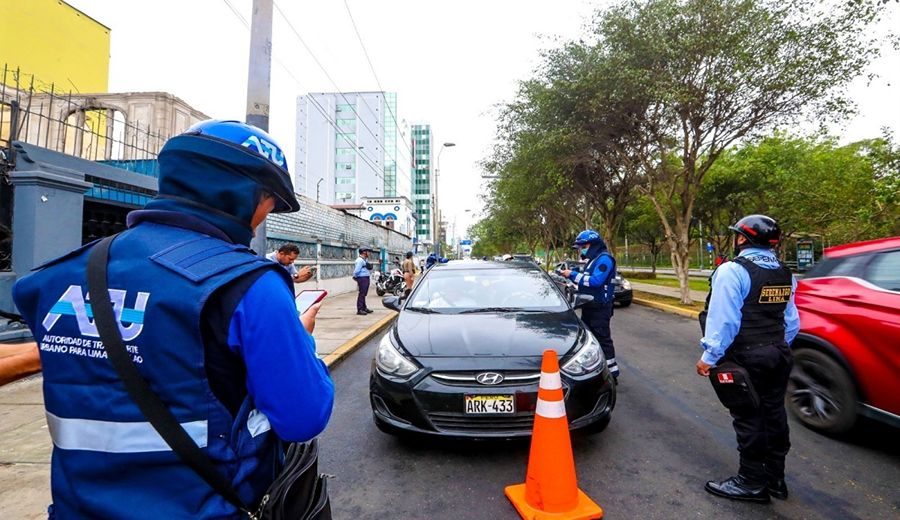ATU impone récord de sanciones en mayo contra transporte informal en corredores y avenidas