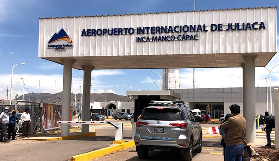 Aeropuerto de Juliaca reinició este martes vuelos comerciales luego de 3 meses de suspensión de operaciones