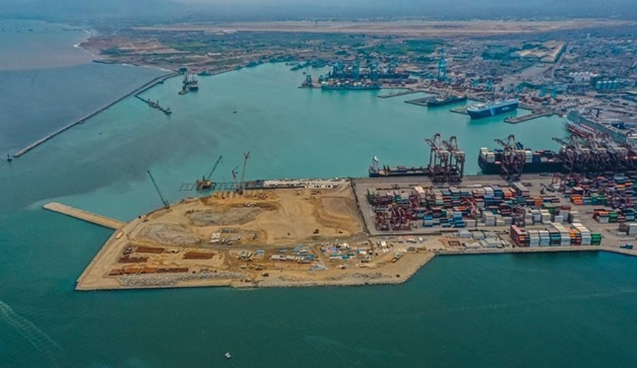 Ampliación de Muelle Sur del Puerto del Callao tiene un avance del 53% y se prepara para recibir a naves de grandes dimensiones