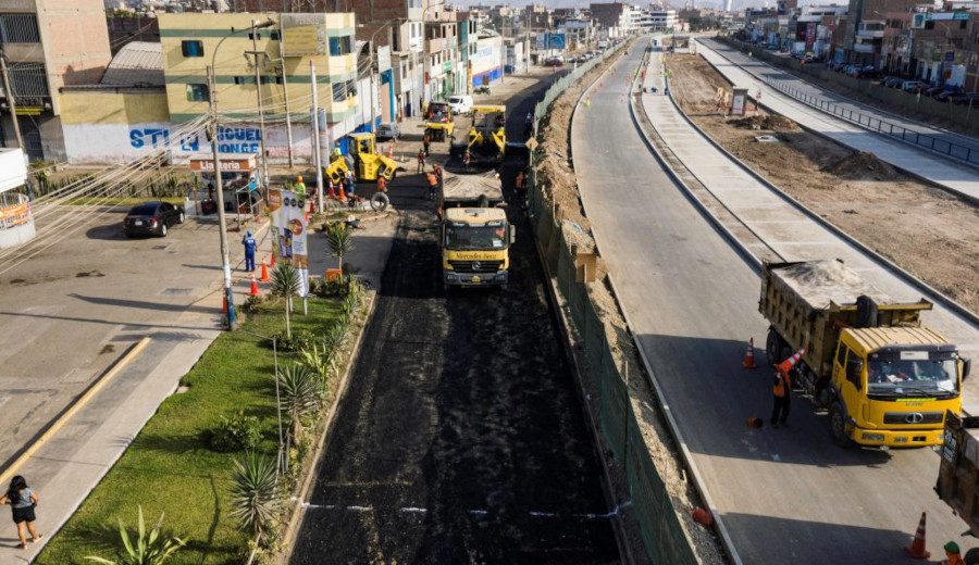 Trabajos de mantenimiento comenzaron en el tramo comprendido entre las calles Las Perlas y 4e, en Comas.