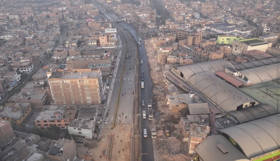 Así luce la avenida Nicolás Ayllón tras ser liberada de ocupaciones irregulares después de 20 años