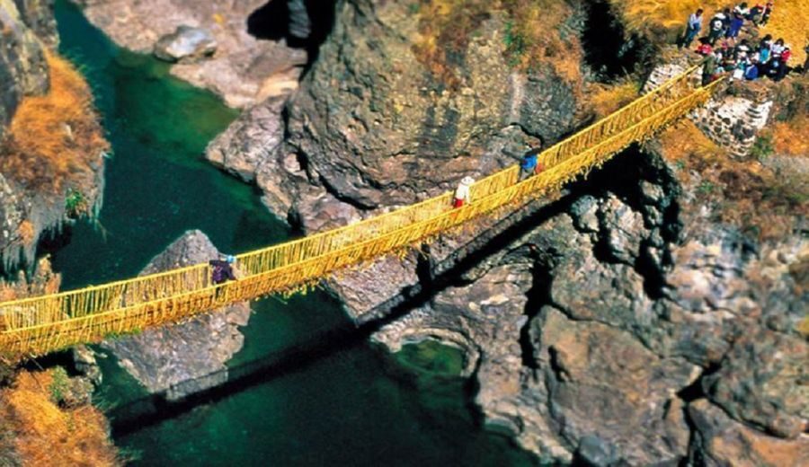 BBC Mundo: puentes colgantes incas son un notable invento ancestral vigente hasta hoy