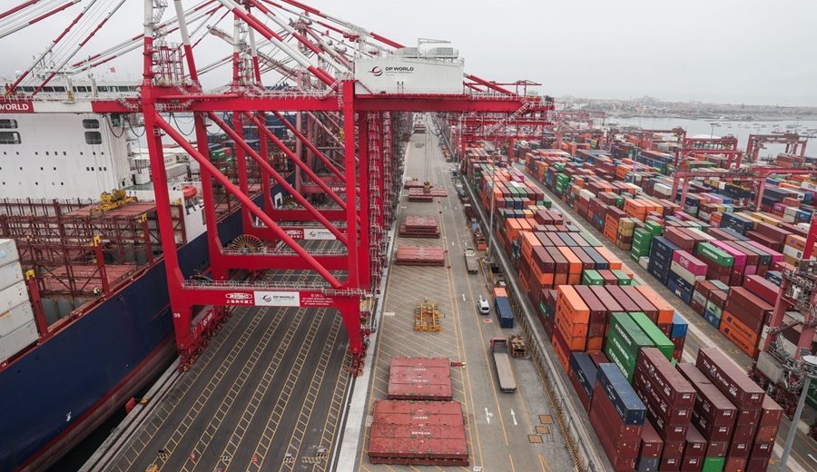 Carga movilizada en los terminales Norte y Sur del puerto del Callao crece más del 10.7% en el primer trimestre de 2025