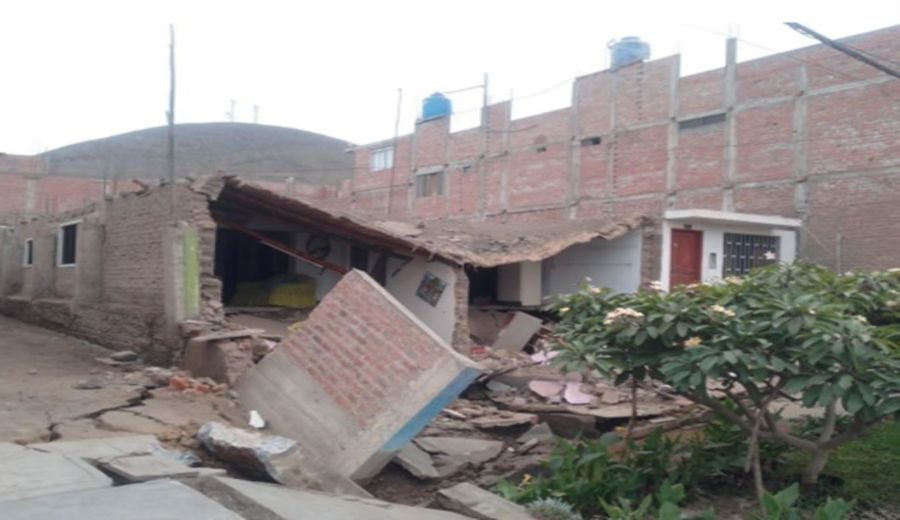 Chancay: municipio instala puesto de comando en zona afectada por hundimiento de terreno