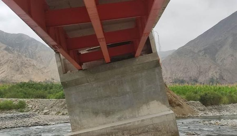 Colapso Inminente: Irregularidades en Construcción del Puente Concón en Lunahuaná