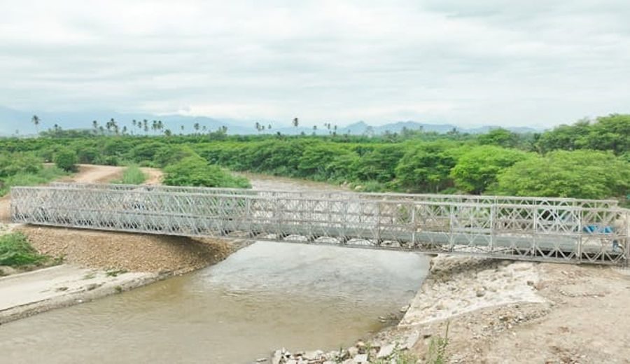 Conexión asegurada: MTC completa puente Yapatera en Piura