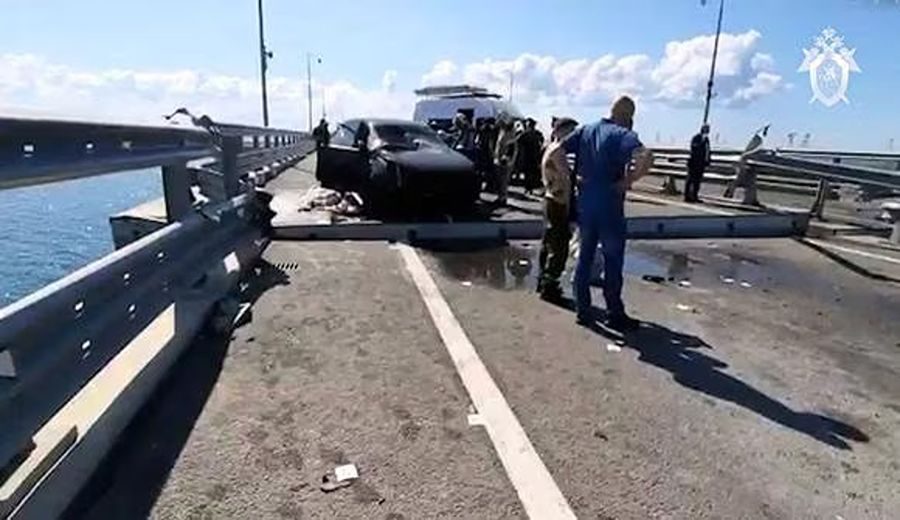 “El puente que une Crimea con Rusia es una construcción innecesaria”, dice Kiev tras ataque