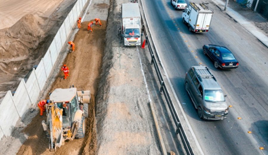 Intervenimos tramo afectado de la Av. Néstor Gambetta