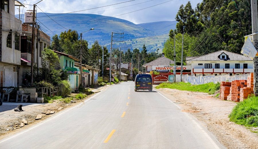 Junín MTC recupera transitabilidad en la vía Concepción – Santa Rosa de Ocopa
