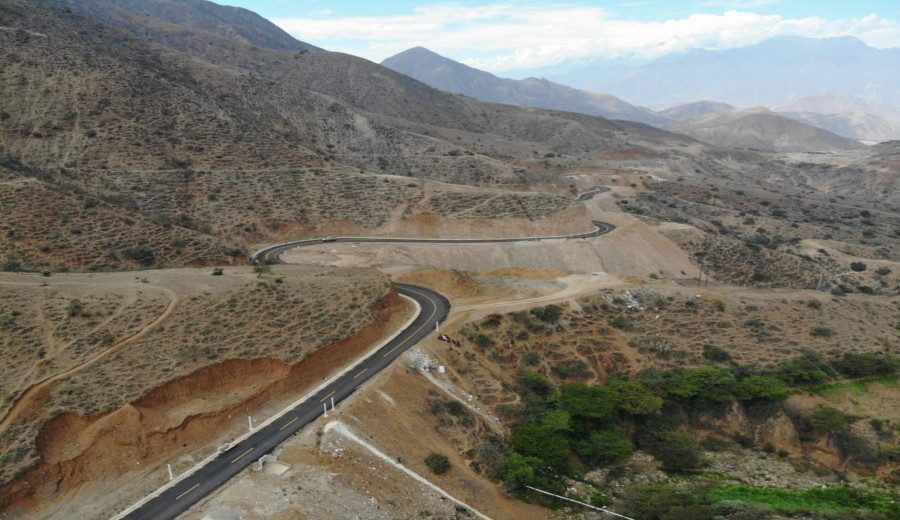 El Gobierno Regional de La Libertad invierte más de S/ 12 millones en la construcción de una carretera que impulsará el desarrollo del distrito de Cascas.